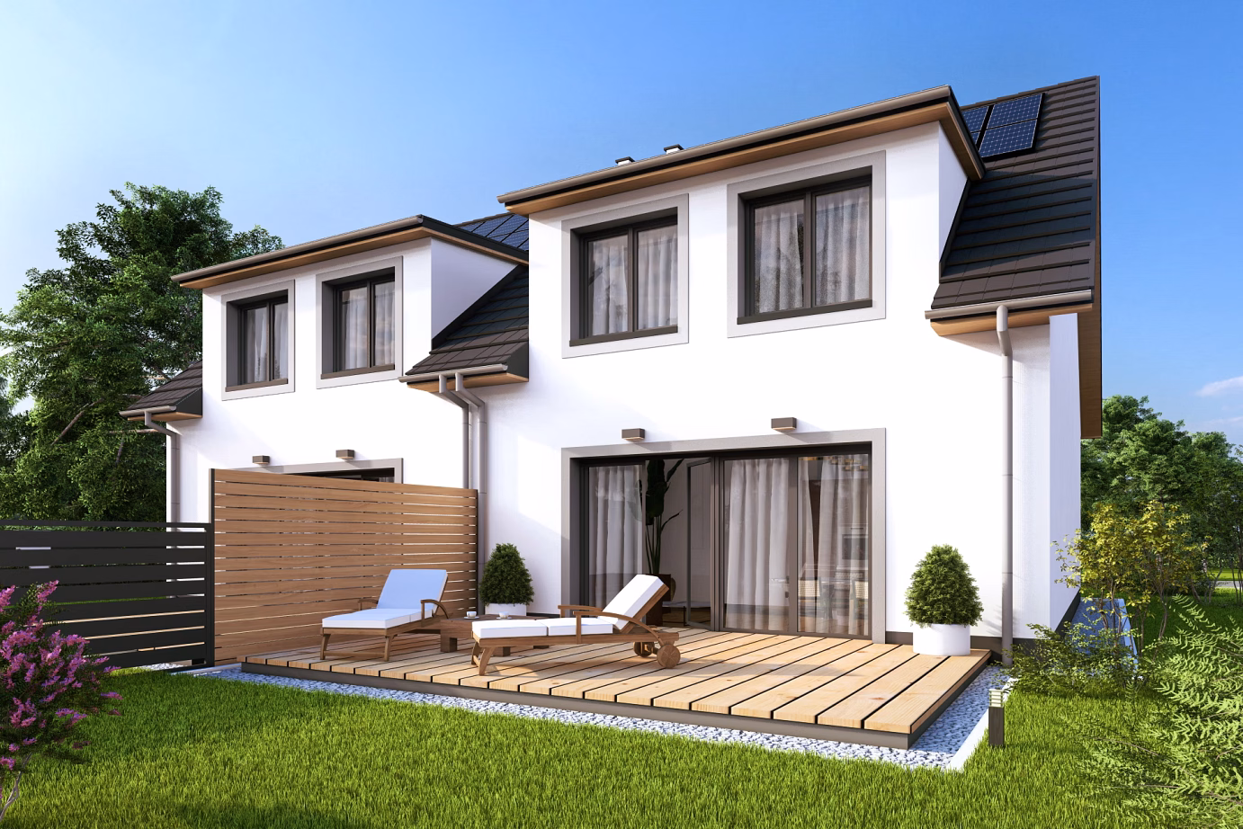 projekt szeregu Gilbert 6 - bliźniak PL.P